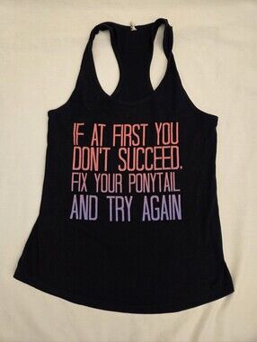 Ideal T  By Next Level Workout Tank Size Large